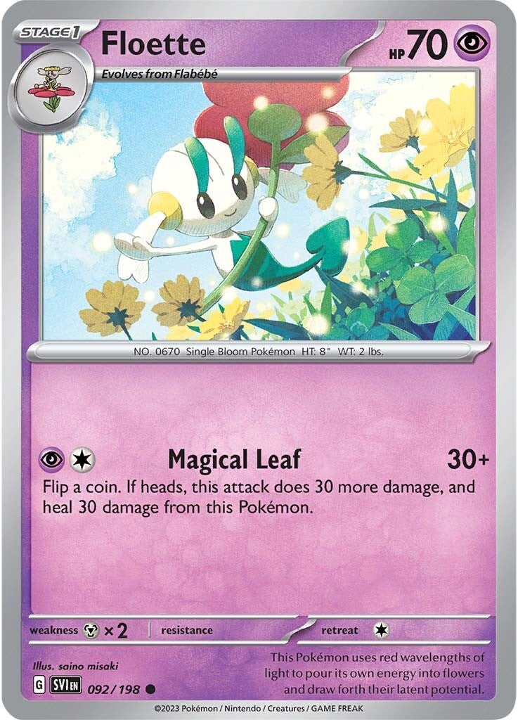 Floette (092/198) [Scarlet & Violet: Base Set] Pokemon