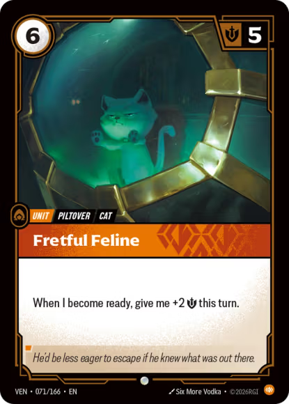 Fretful Feline - Vendetta (VEN) Armchair Generals