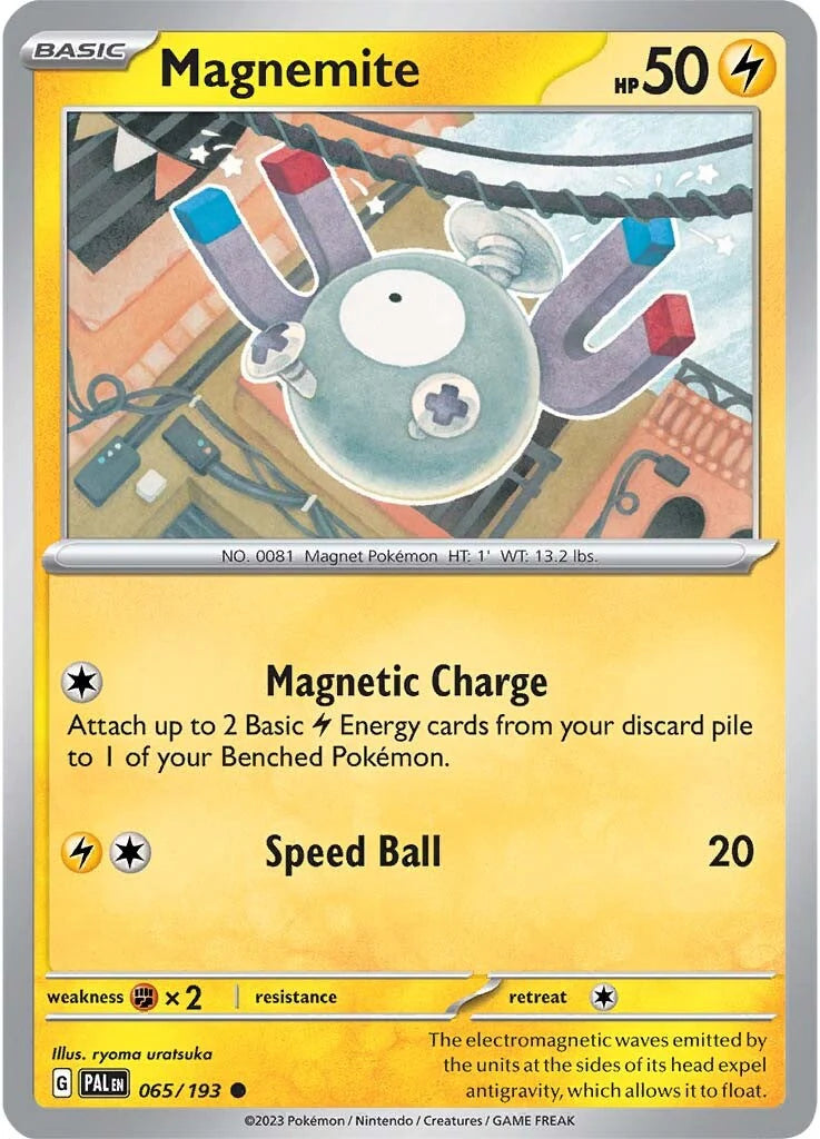 Magnemite (065/193) [Scarlet & Violet: Paldea Evolved] Pokemon