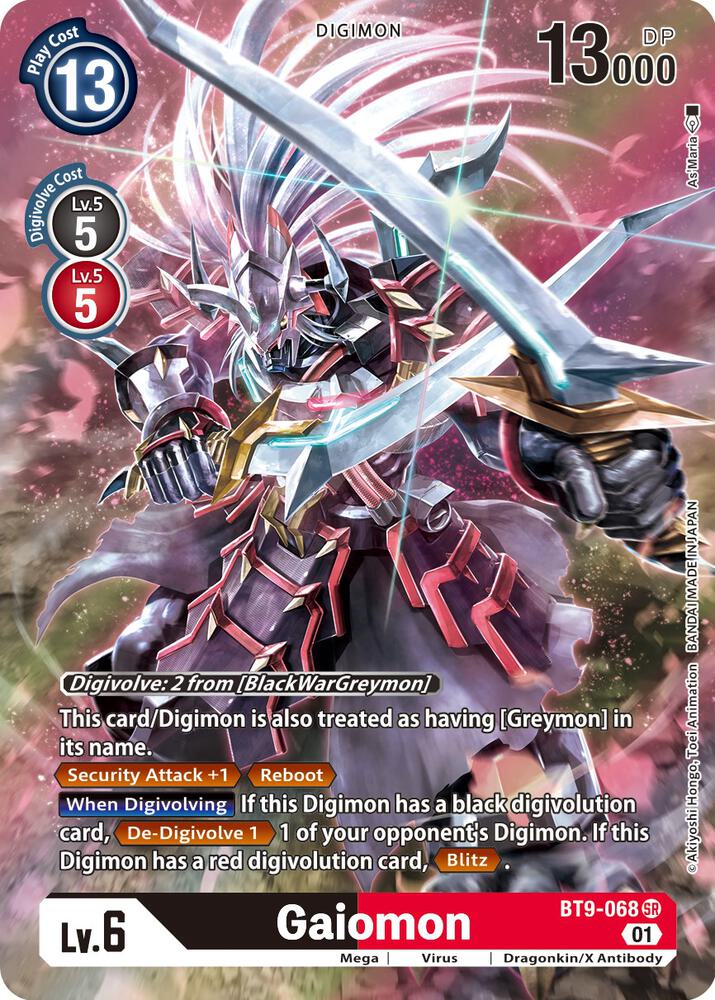 Gaiomon (Alternate Art) - X Record (BT-09) Armchair Generals