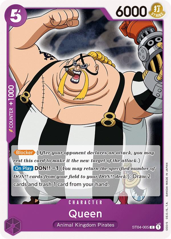 Queen - Starter Deck 4: Animal Kingdom Pirates (ST-04) One Piece
