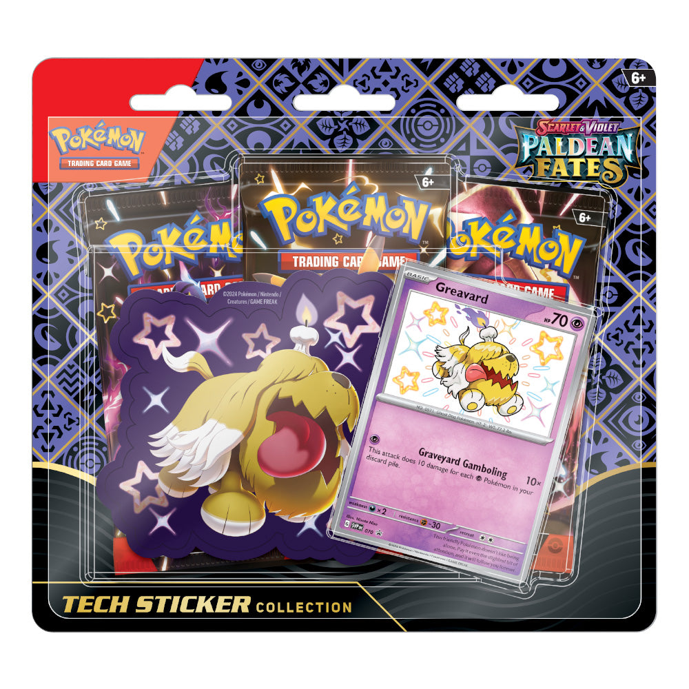 Pokémon: SV4.5 Paldean Fates - Tech Sticker Blister Pokemon