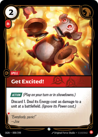 Get Excited! - Origins (OGN) Armchair Generals