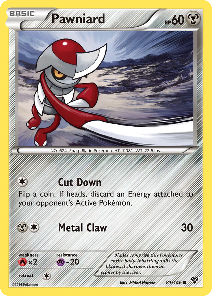 Pawniard (81/146) [XY: Base Set] Pokemon