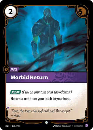 Morbid Return - Origins (OGN) Armchair Generals