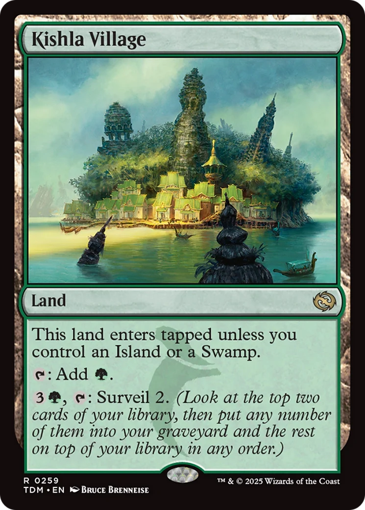 Kishla Village [Tarkir: Dragonstorm] Magic The Gathering
