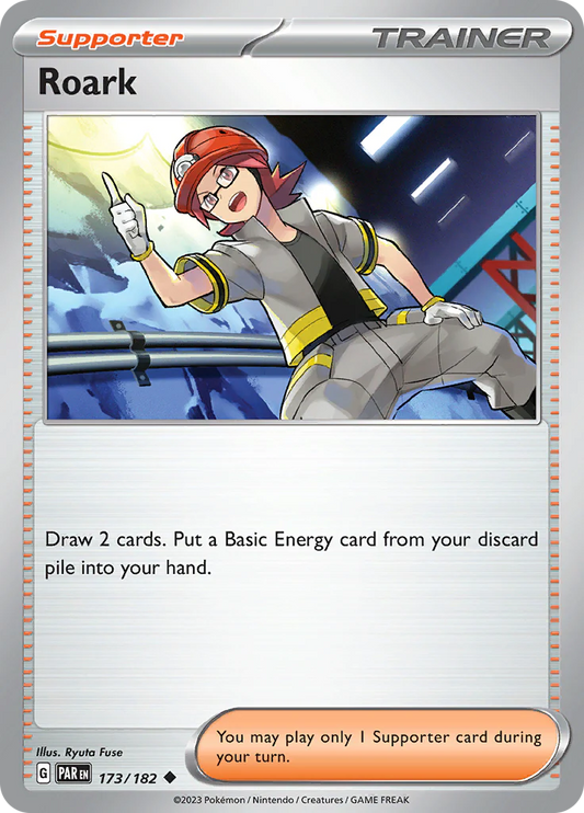 Roark (173/182) [Scarlet & Violet: Paradox Rift] Pokemon