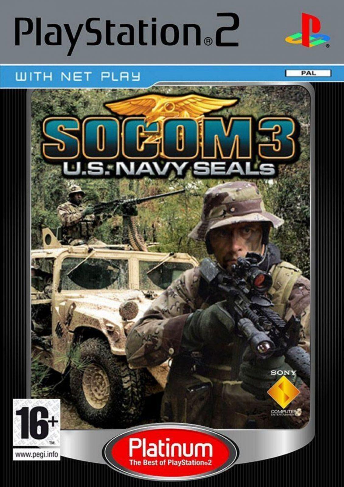 SOCOM 3 US Navy Seals Playstation 2 Armchair Generals