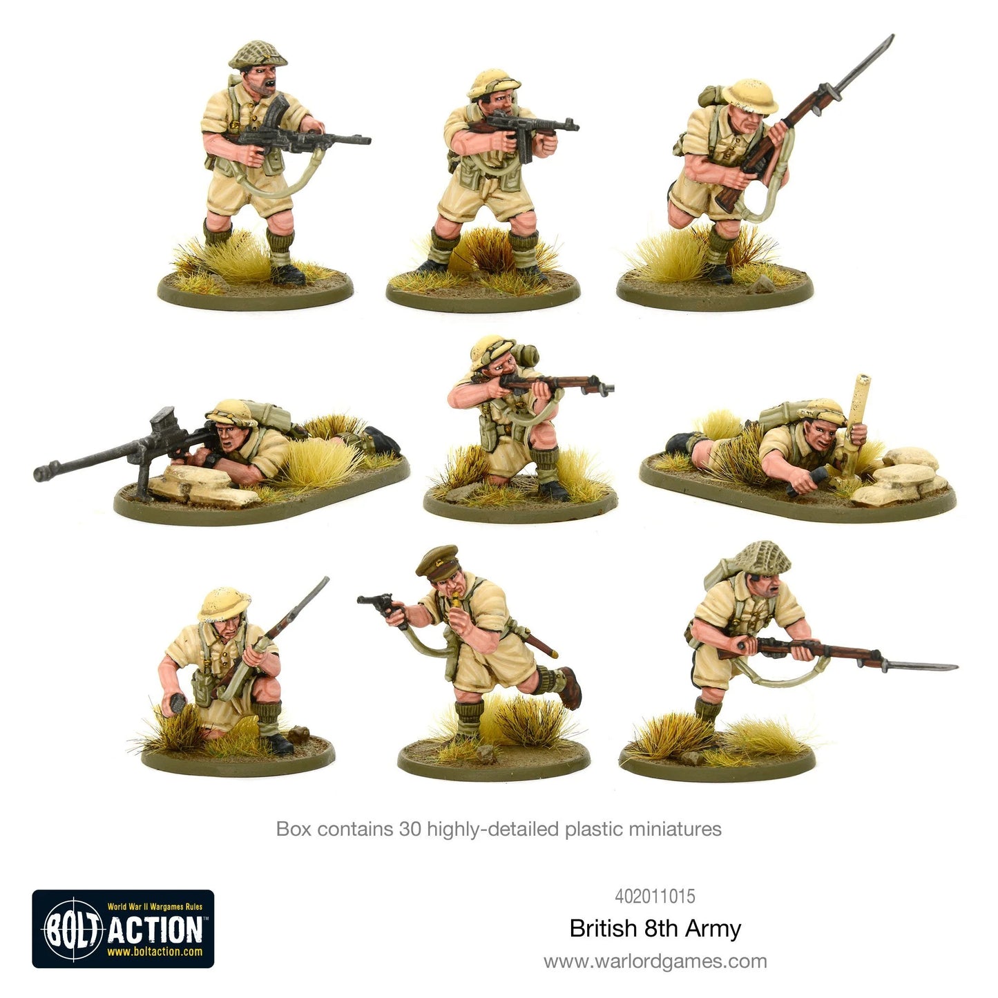 Bolt Action - British 8th Army