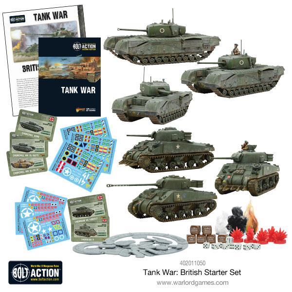 Tank War: British Starter Set Warlord Games