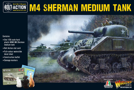 Bolt Action - M4 Sherman medium tank Warlord Games