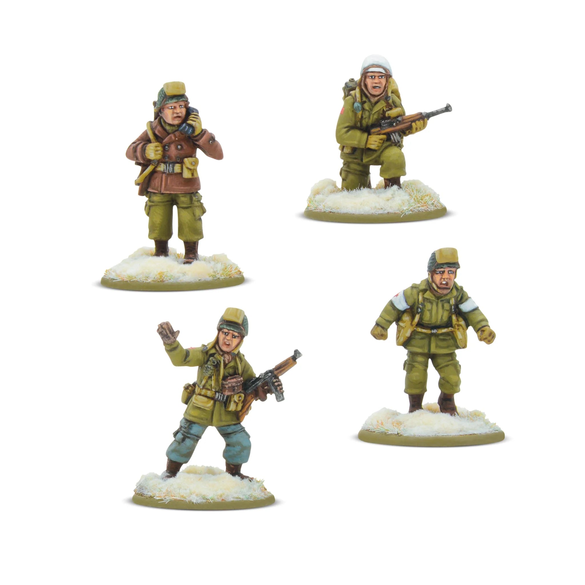 US Airborne (Winter) HQ Warlord Games