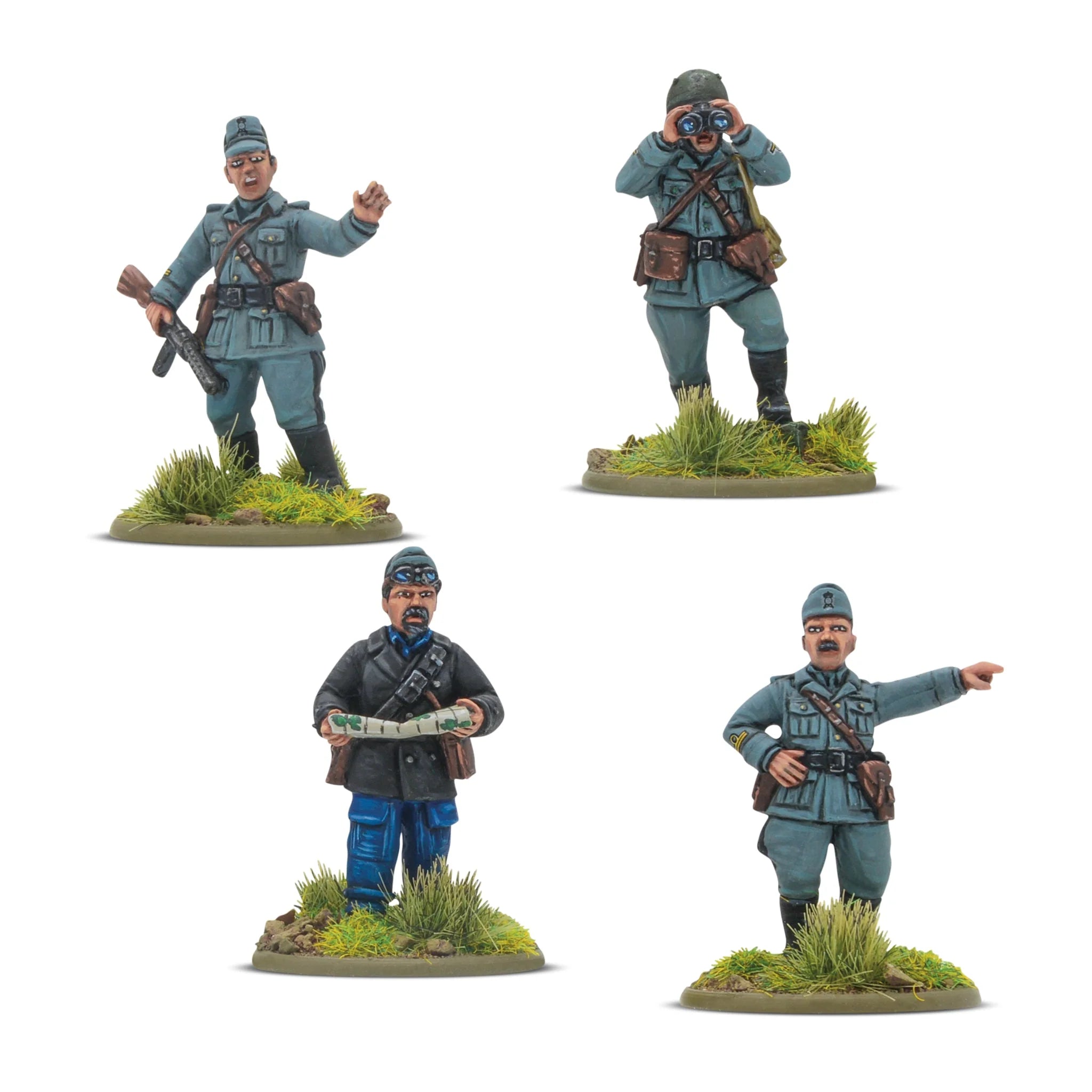 Italian Platoon Commanders Warlord Games