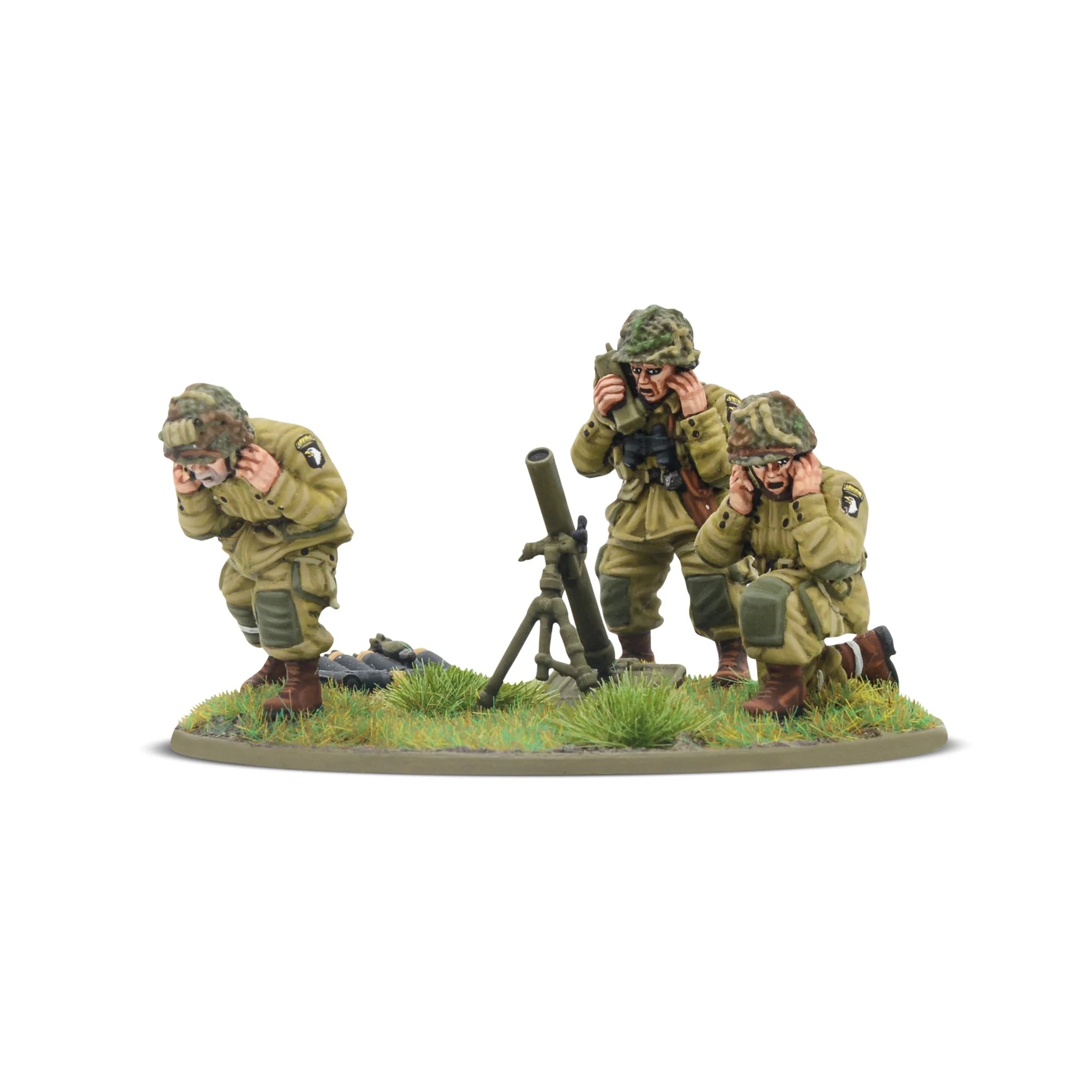 US Airborne (D-Day) Medium Mortar Team Warlord Games