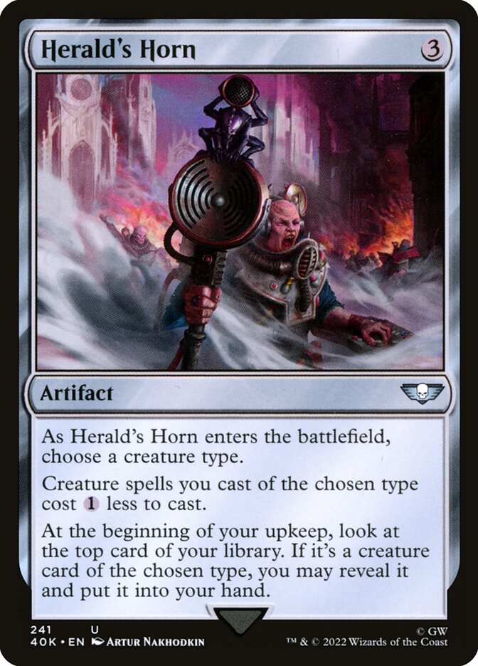 Herald's Horn Magic The Gathering