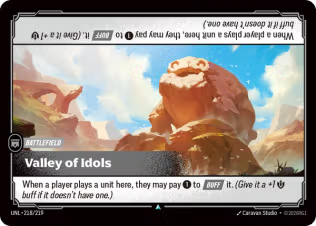 Valley of Idols - Unleashed (UNL) Armchair Generals