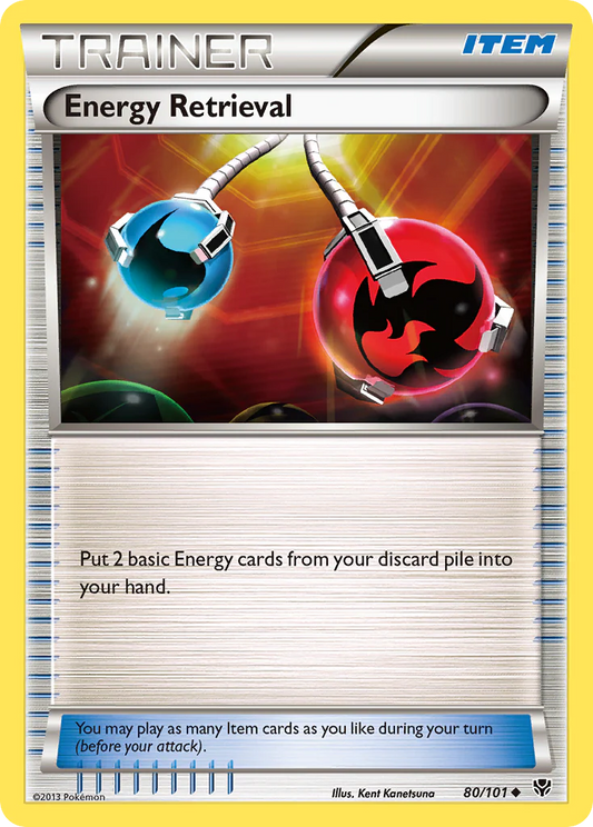 Energy Retrieval (80/101) [Black & White: Plasma Blast] Pokemon