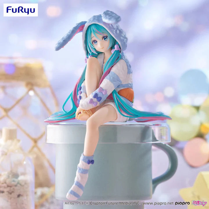Hatsune Miku - Noodle Stopper - Rabbit Ear Hood Pajama - FuRyu