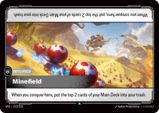 Minefield - Spiritforged (SFD) Armchair Generals
