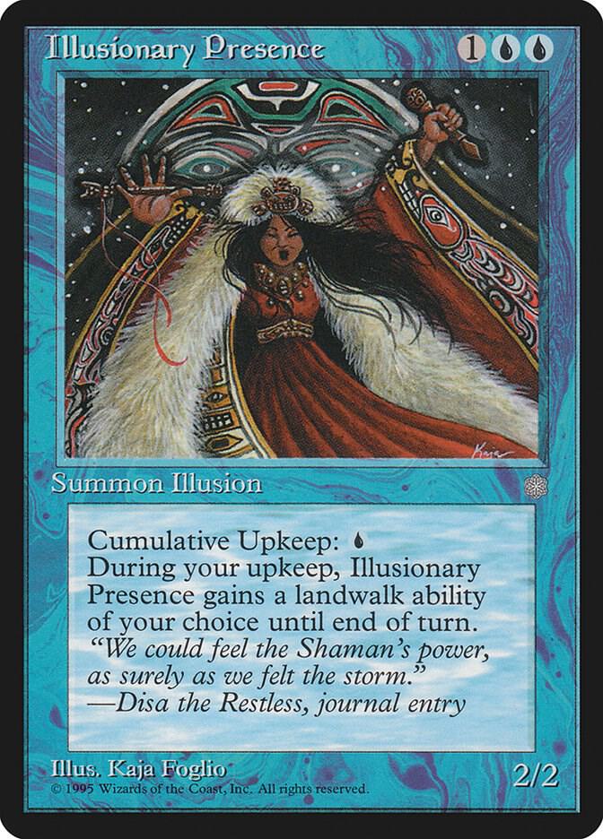 IA - Ice Age MTG Card- Illusionary Presence Magic The Gathering