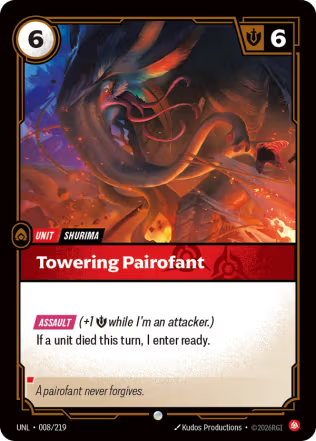 Towering Pairofant - Unleashed (UNL) Armchair Generals