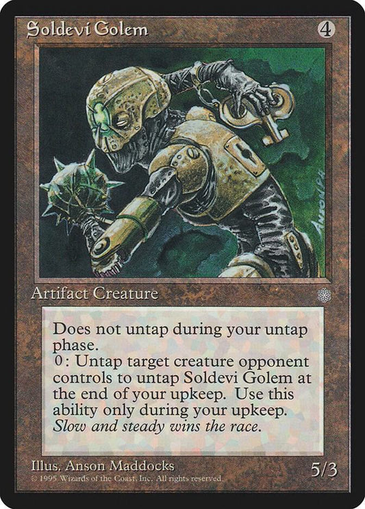ME4 - Masters Edition IV MTG Card - Soldevi Golem Magic The Gathering
