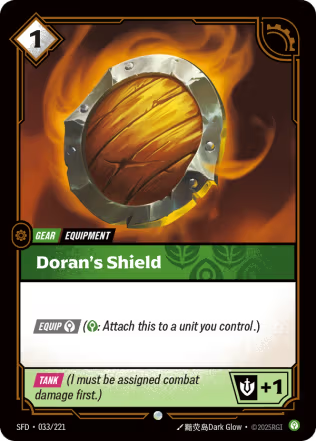 Doran's Shield - Spiritforged (SFD) Armchair Generals