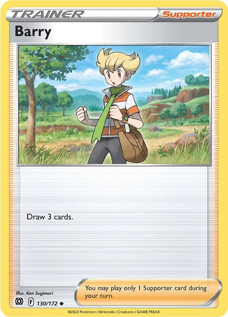 Barry (130/172) [Sword & Shield: Brilliant Stars] Pokemon