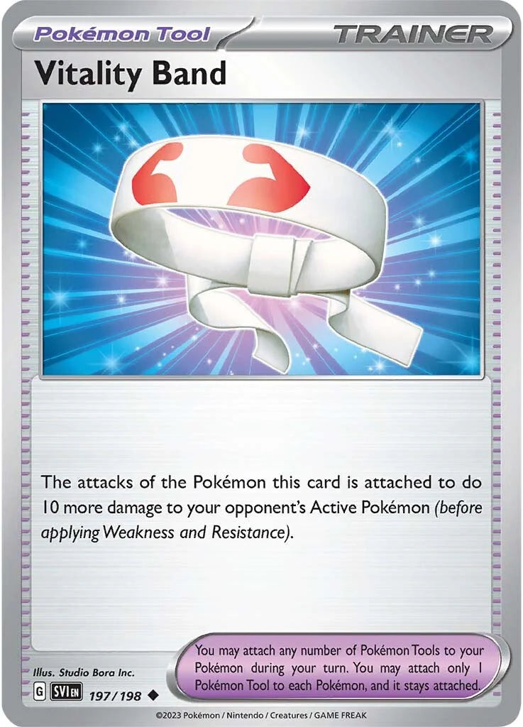 Vitality Band (197/198) [Scarlet & Violet: Base Set] Pokemon