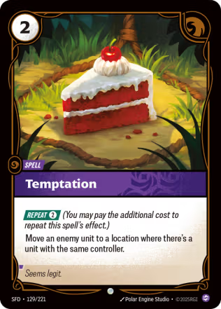 Temptation - Spiritforged (SFD) Armchair Generals