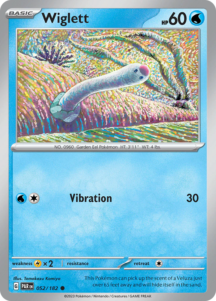 Wiglett (052/182) [Scarlet & Violet: Paradox Rift] Pokemon