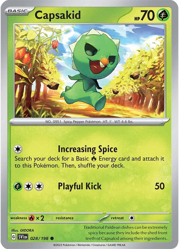 Capsakid (028/198) [Scarlet & Violet: Base Set] Pokemon