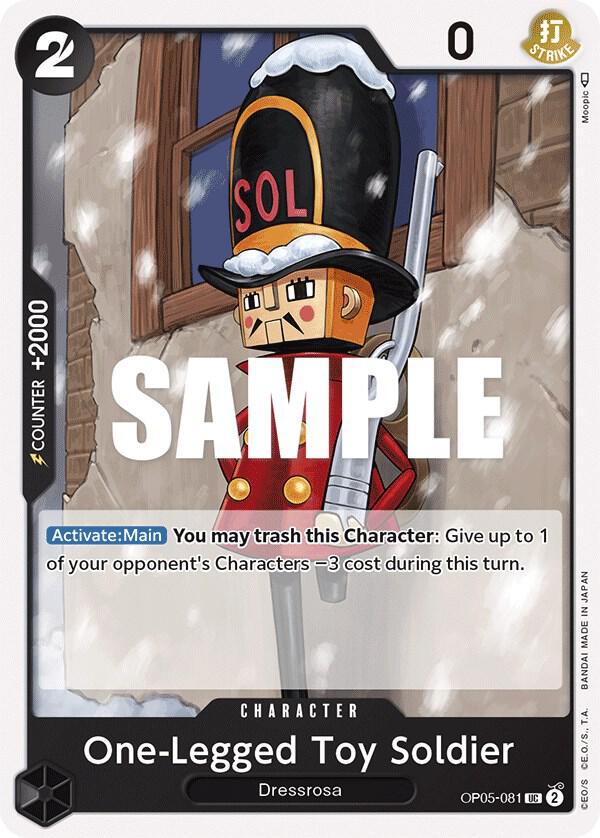 One-Legged Toy Soldier - Awakening of the New Era (OP05) Armchair Generals