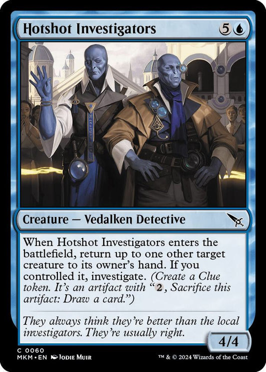 Hotshot Investigators (Foil) Magic The Gathering