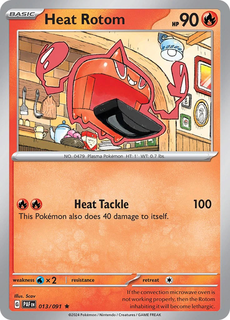 Heat Rotom (013/091) [Scarlet & Violet: Paldean Fates] Pokemon