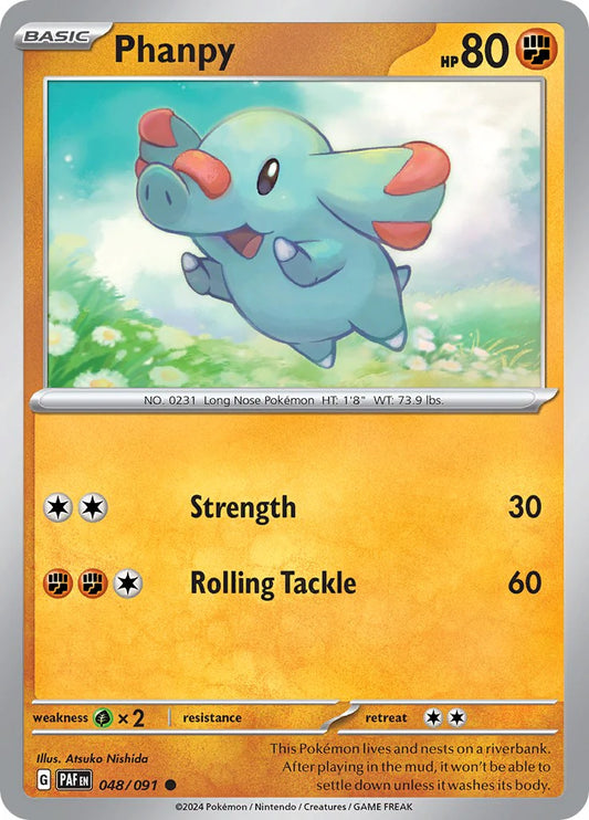 Phanpy (048/091) [Scarlet & Violet: Paldean Fates] Pokemon