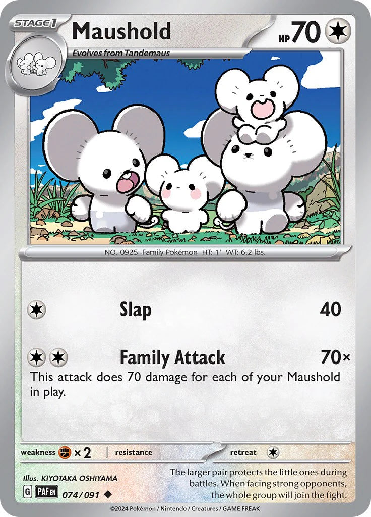 Maushold (074/091) [Scarlet & Violet: Paldean Fates] Pokemon