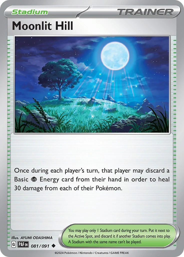 Moonlit Hill (081/091) [Scarlet & Violet: Paldean Fates] Pokemon