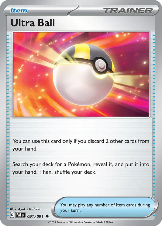 Ultra Ball (091/091) [Scarlet & Violet: Paldean Fates] Pokemon