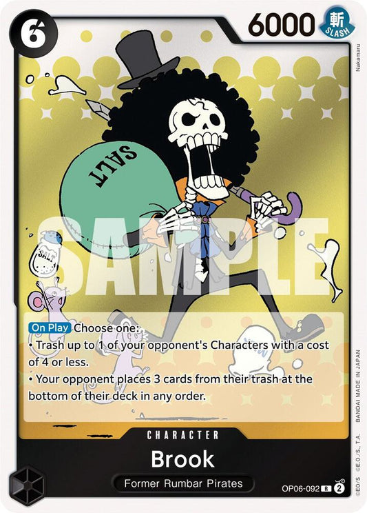 Brook - Wings of the Captain (OP06) One Piece