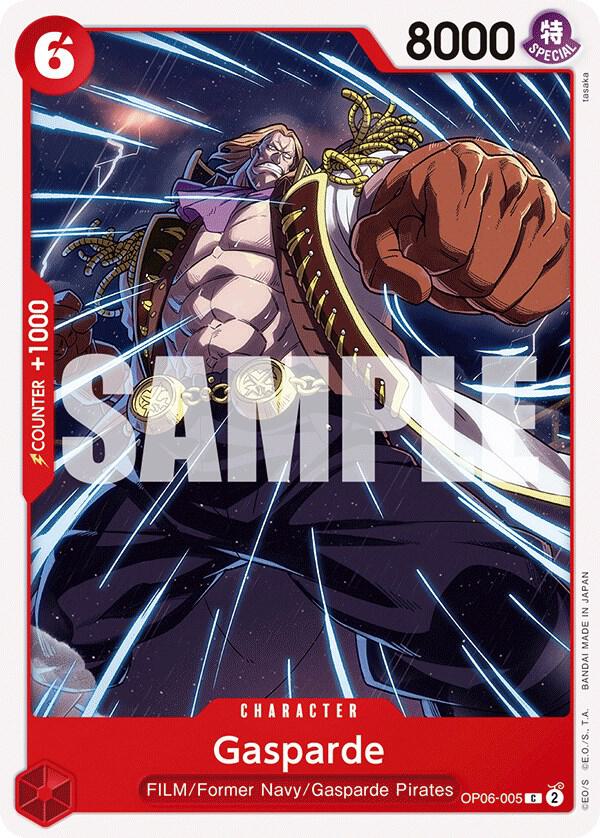 Gasparde - Wings of the Captain (OP06) One Piece
