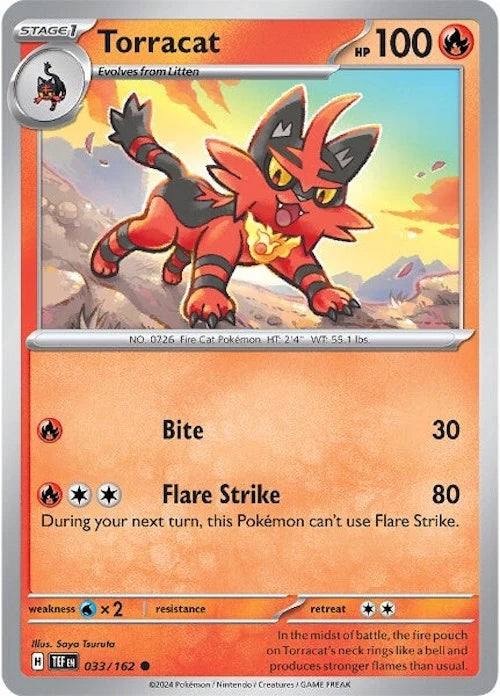 Torracat (033/162) [Scarlet & Violet: Temporal Forces] Pokemon