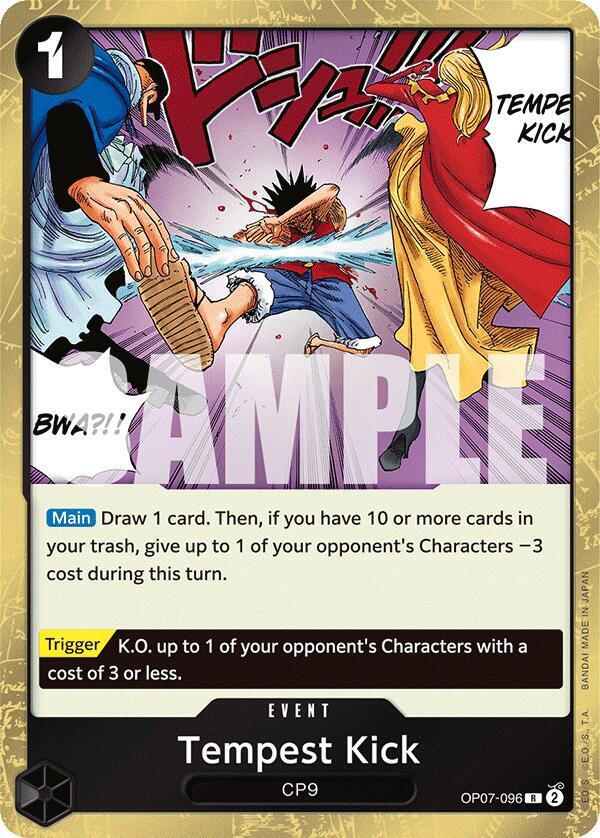 Tempest Kick - 500 Years in the Future (OP07) Armchair Generals