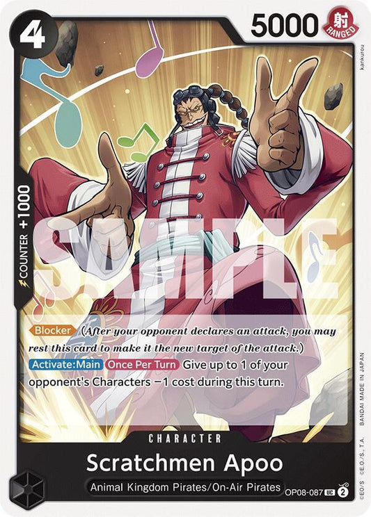Scratchmen Apoo - Two Legends (OP08) Armchair Generals