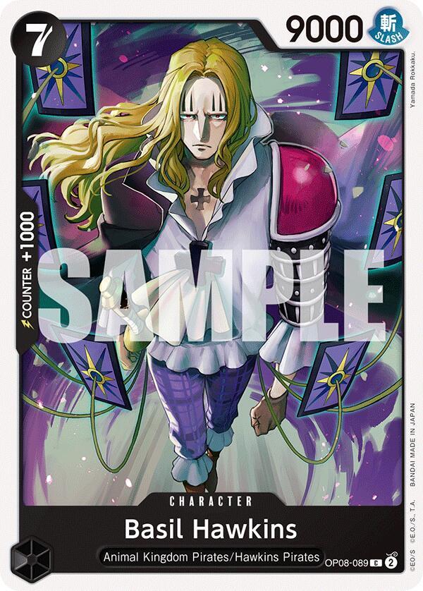 Basil Hawkins - Two Legends (OP08) One Piece