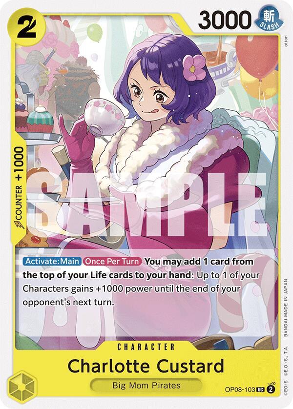 Charlotte Custard - Two Legends (OP08) One Piece