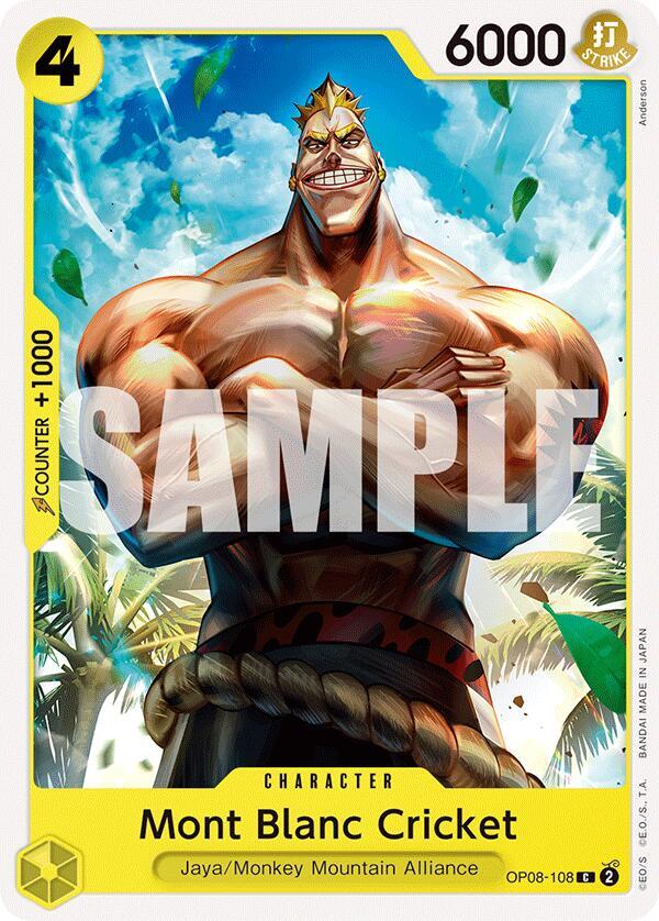 Mont Blanc Cricket - Two Legends (OP08) One Piece