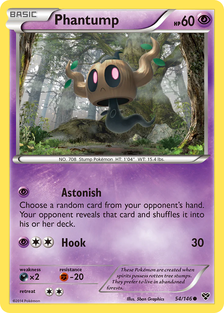 Phantump (54/146) [XY: Base Set] Pokemon