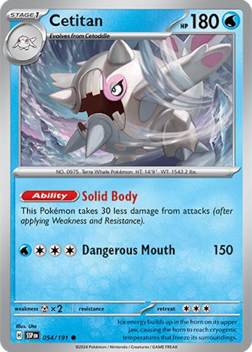 Cetitan - 054/191 - SV08: Surging Sparks (SSP) Magic The Gathering