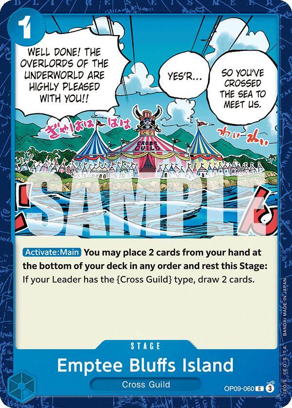 Emptee Bluffs Island - Emperors in the New World (OP09) One Piece